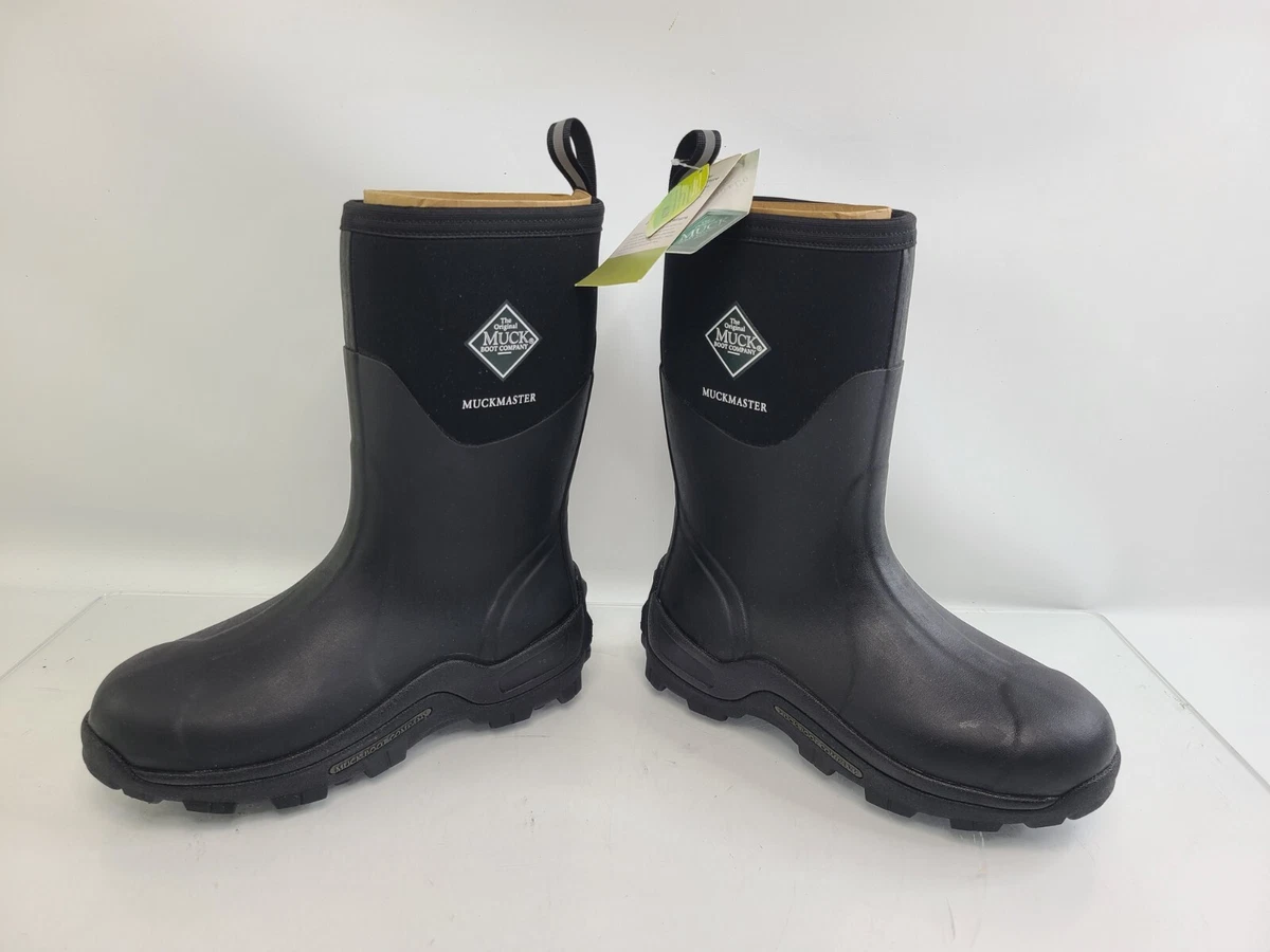 Muckmaster Commercial Grade Rubber Work Boots Size 9 Mens MMM500A