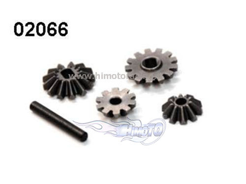 02066 SATELLITI E PIN DIFFERENZIALE PER MODELLI 1/10 PLANET GEAR SET HIMOTO