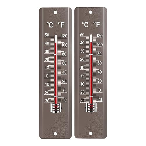 RainboWiner Outdoor Metal Thermometer for Garden Patio Greenhouse Balcony New 759784904171 eBay
