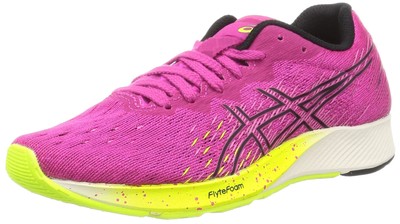 asics running shoes TARTHEREDGE 3 Rady 22.5 cm E 700 (pink rave/safety yellow)