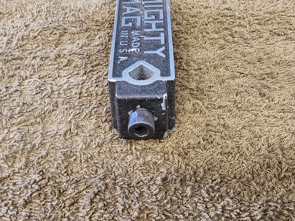 Magneton Set De Base Base Magnétique Mighty Mag 400-1 - Format 4-1/2" X 1" X 1-1/4", Pour Cadrans Et Indicateurs électriques Big Maybelle - Foto 3