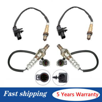 4PCS Up+Down Oxygen Sensor For Lincoln 2009 2010 MKS 3.7L 2010 MKT 3.7L MKX 3.5L