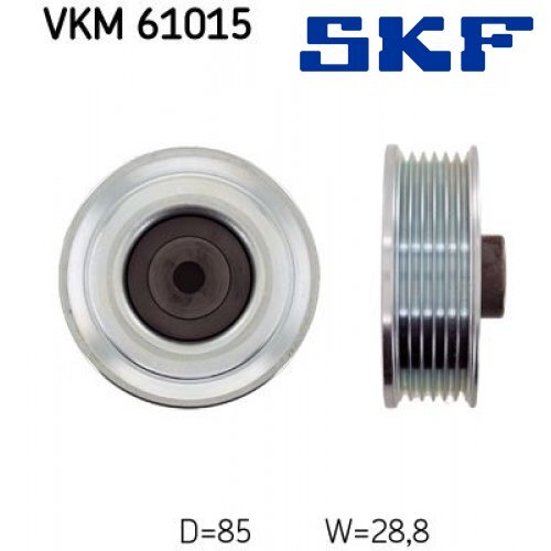 Umlenk-/FüHrungsrolle, Keilrippenriemen Skf VKM61015-image