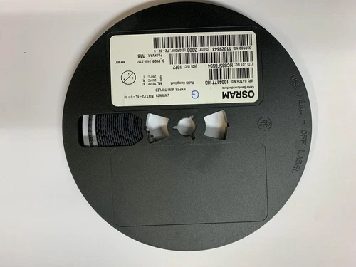 100 pieces Osram LED LW M673-P2-6L-10-Z 6K minitopled white 56 mcd 26°