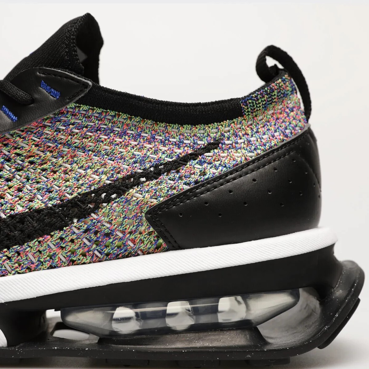 Nike Air Max Flyknit Racer Mens Multi White Black Shoes  display picture 2