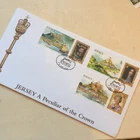 GB JERSEY STAMPS FIRST DAY COVER A PECULIAR YEAR OF THE CROWN 2004 UNADDRESSED