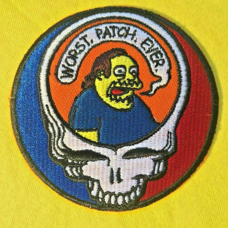 Grateful Dead Time sale embroidered Iron-On Patch patch Simpson ever discount worst