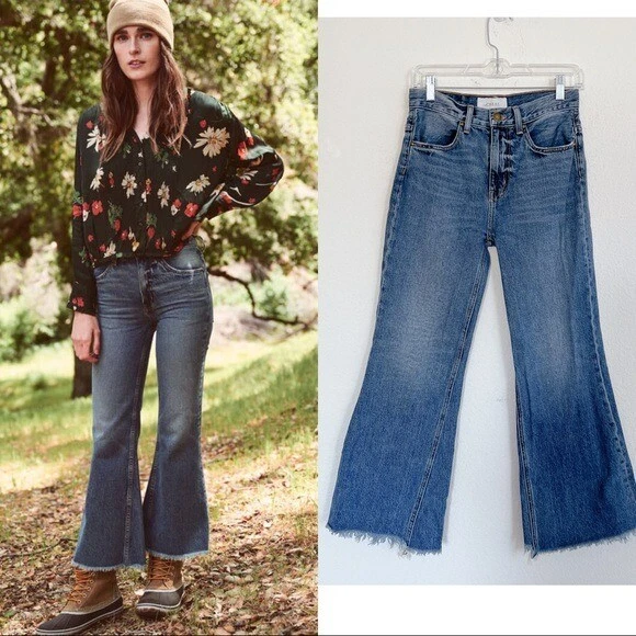 Size 24 bell bottom best sale jeans