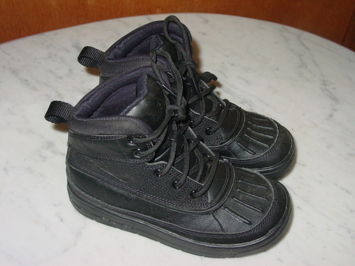 2021 Nike ACG Woodside Black 524873-004 Toddler Duck Boots! Size