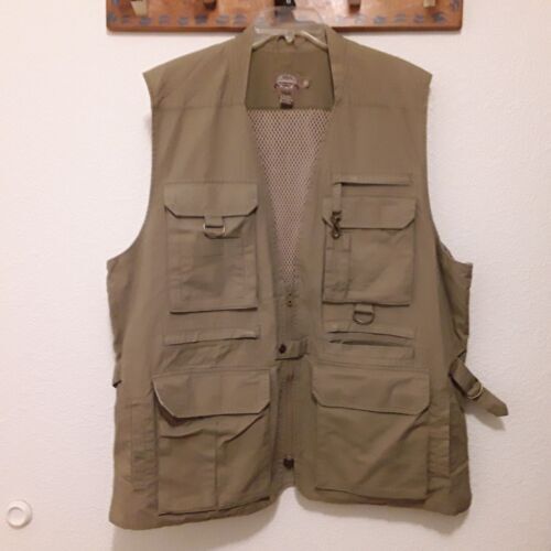 Gilet de Pêche Homme Multipoches en Maille - Marque - Couleur Gris