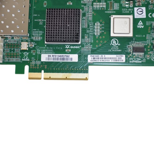 Qlogic QLE2564 Quad Port 8 Gbs x8 Fibre Channel PCIe Host Bus Adapter - Bild 4 von 6