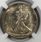 1944-S 50c Walking Liberty Half. .50. NGC MS64