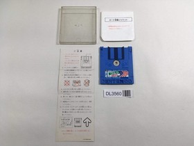 DL3560 Golf U.S. Course Boxed Nintendo Famicom Disk Japan