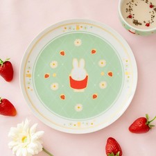 Flower Miffy Round Plate Strawberry Party 2025 Japan Limited NEW