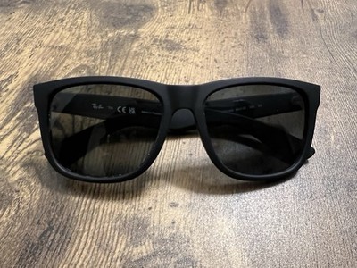 Ray-Ban RB4165 Justin Classic Sunglasses FRAME ONLY Size 54-16 Matte Rubber BLK 