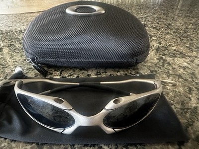 Oakley X Metal Romeo 1 Plasma Frame Mirror Lenses Rare In Pouch And Hard Case