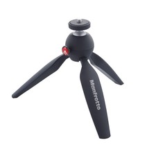 Manfrotto MTPIXI-B PIXI Mini Tripod, Black Tripod Only,