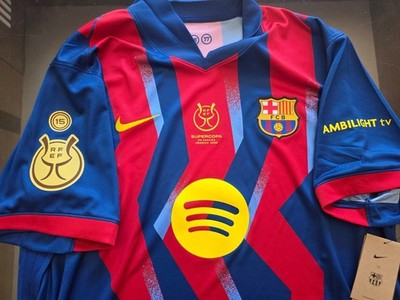 NIKE BARCELONA SUPERCOPA 26 FZ1304-432 L LEWANDOSKI LAMINE