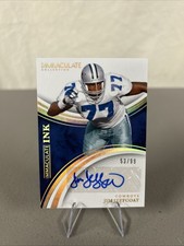 2025 Panini Immaculate Jim Jeffcoat Immaculate Ink Auto 46/99 Cowboys