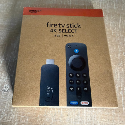 New 2025 - Amazon Fire TV Stick 4K SELECT UltraHD Streaming w/Remote AI-Powered