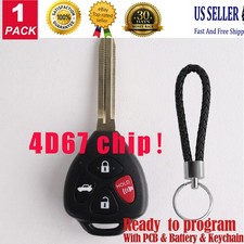 20072011 Toyota Camry Keyless Entry Remote Key Fob 4d67fit Your Oem No Logo