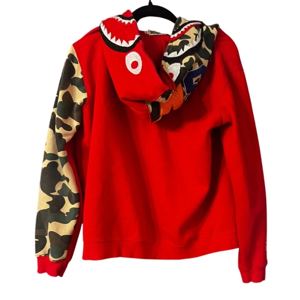 Bape Red Camo In Men's Sweats & Hoodies for Sale | Shop Men's