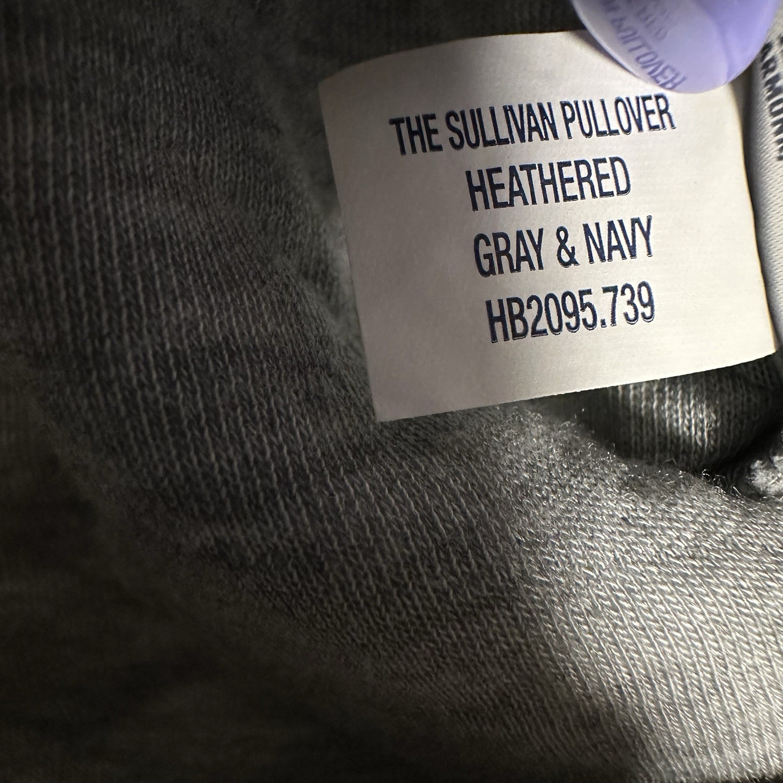 Holderness and Bourne Pullover Large Gray Sulliva… - image 6