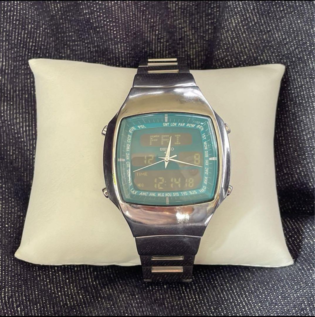 SEIKO R SUS H022 5000 Y2K Wristwatch 26a | eBay