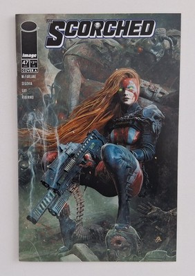 SPAWN SCORCHED #47 BARENDS COVER A COMIC NEAR MINT +