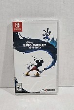 Disney Epic Mickey Rebrushed Nintendo Switch New