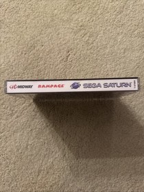 Rampage World Tour (Sega Saturn, 1997) - Complete w/ Manual & Reg Card - Tested!