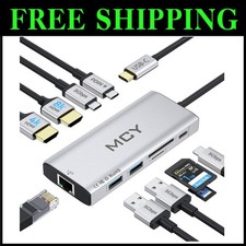 Thunderbolt Dock 100W PD, 2 HDMI, SD/TF Card Reader