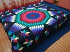 King  Size  Machine Pieced And quilted  Patchwork Quilt#170B — photo 1
