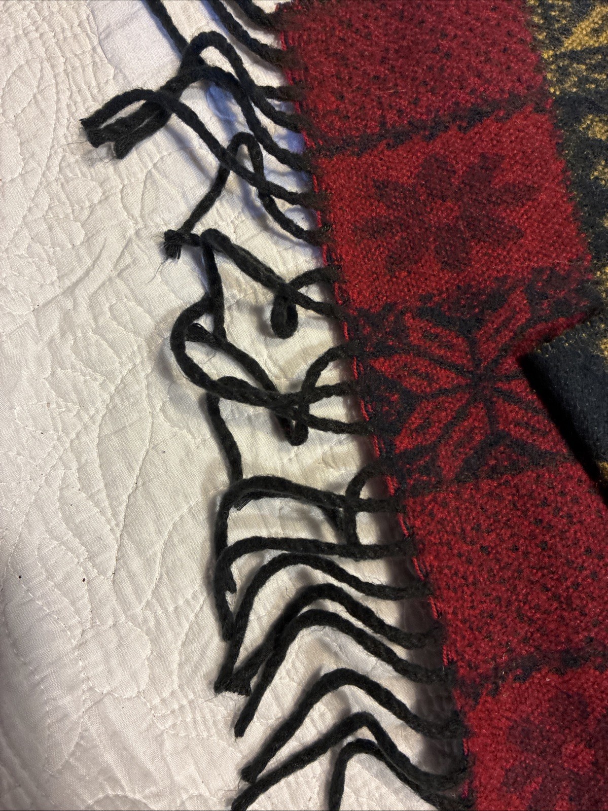 Field Manor Multicolor Patterned Scarf 68x16 Inch… - image 3