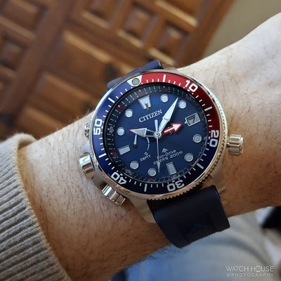 Citizen Promaster Marine Eco Drive Herrenuhr BN2038-01L Blau