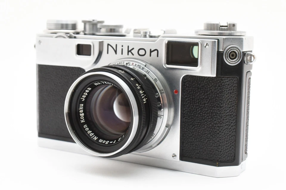 【Near MINT in BOX】Nikon S2 Rangefinder Camera Nikkor H.C 5cm 50mm F2 Lens JAPAN - Image 3 of 4