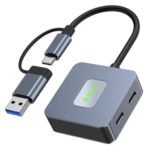Hub USB 3.2 / Hub USB-C / Hub USB-C/USB-A Vers USB 3.2 4 Ports 10 Gbit/S /3855