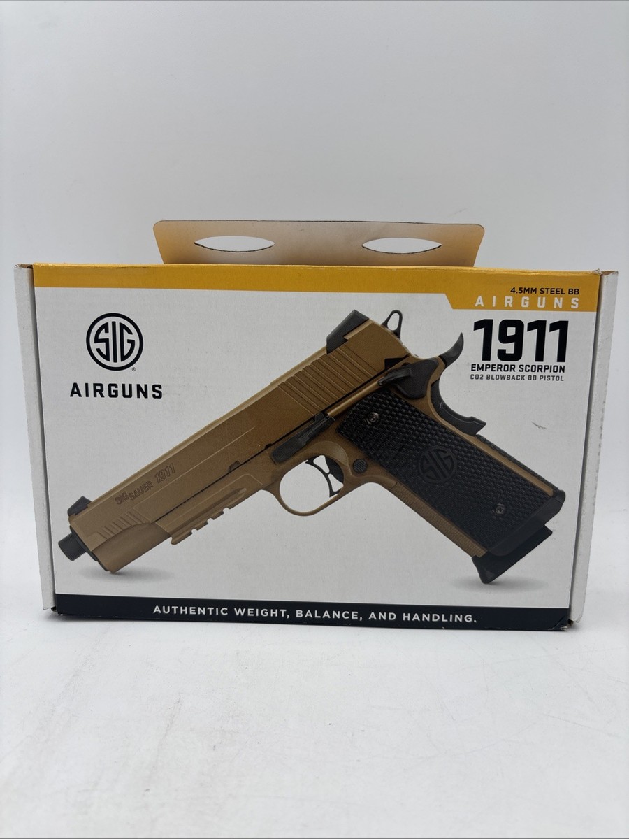 SIG SAUER 1911 Emperor Scorpion CO2 Blowback 4.5mm BB Semi-Auto