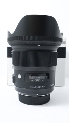 Sigma 24mm F1.4 DG HSM Art Full-Frame Wide Angle Lens Nikon F Mount Exc+++++
