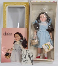Vintage 1984 Effanbee Doll. 14" Judy Garland (Dorothy) Wizard of Oz