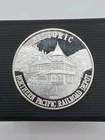 Historic Northern Pacific Railroad Depot Wallace Idaho 1 Oz .999 Silver Round