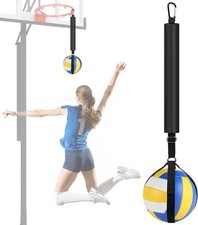 TOBWOLF Volleyball Spike Trainer Solo Serve Training Band with Waist Belt