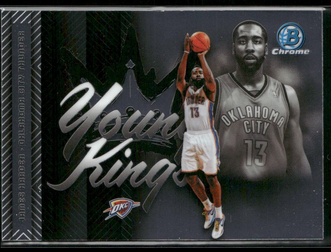2025-26 Bowman Chrome James Harden #YK-9 Insert Young Kings