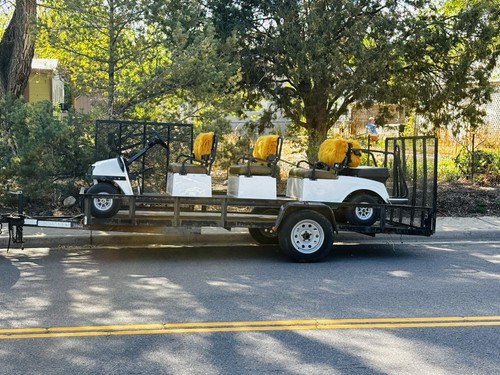 🛺✨ Golf Cart + Trailer (AC motor & Lithium battery) ✨🛺