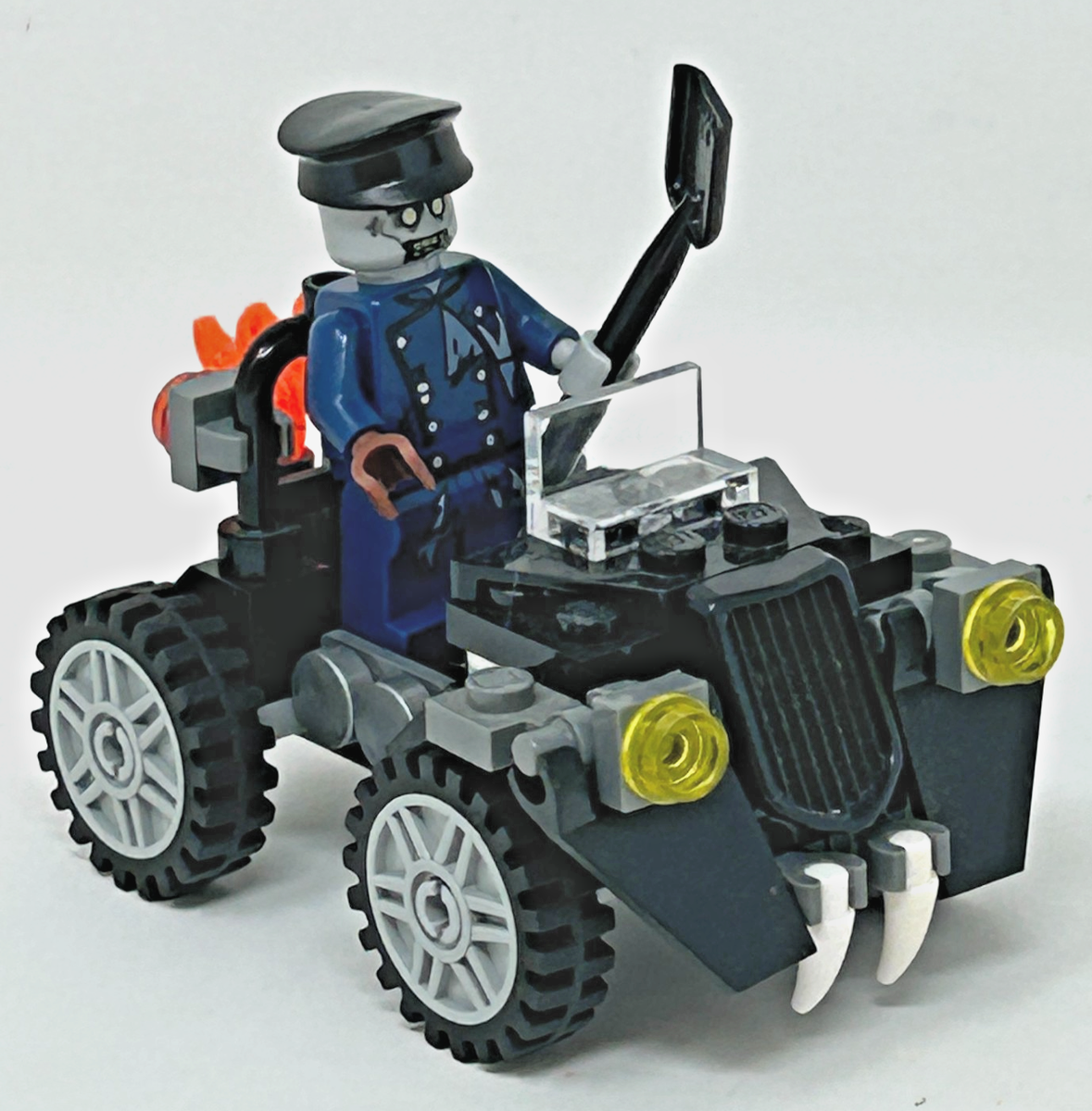 100%complete The ZOMBIE Car Monster Fighters #40076 lego Halloween haunt  +EXTRAS