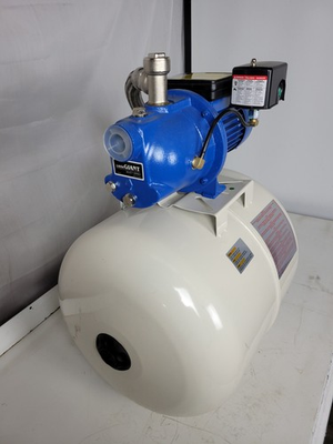 #ad Little Giant Dual Voltage 115 230 V 3 4 HP Shallow Well Jet Pump Tank Combo $244.99