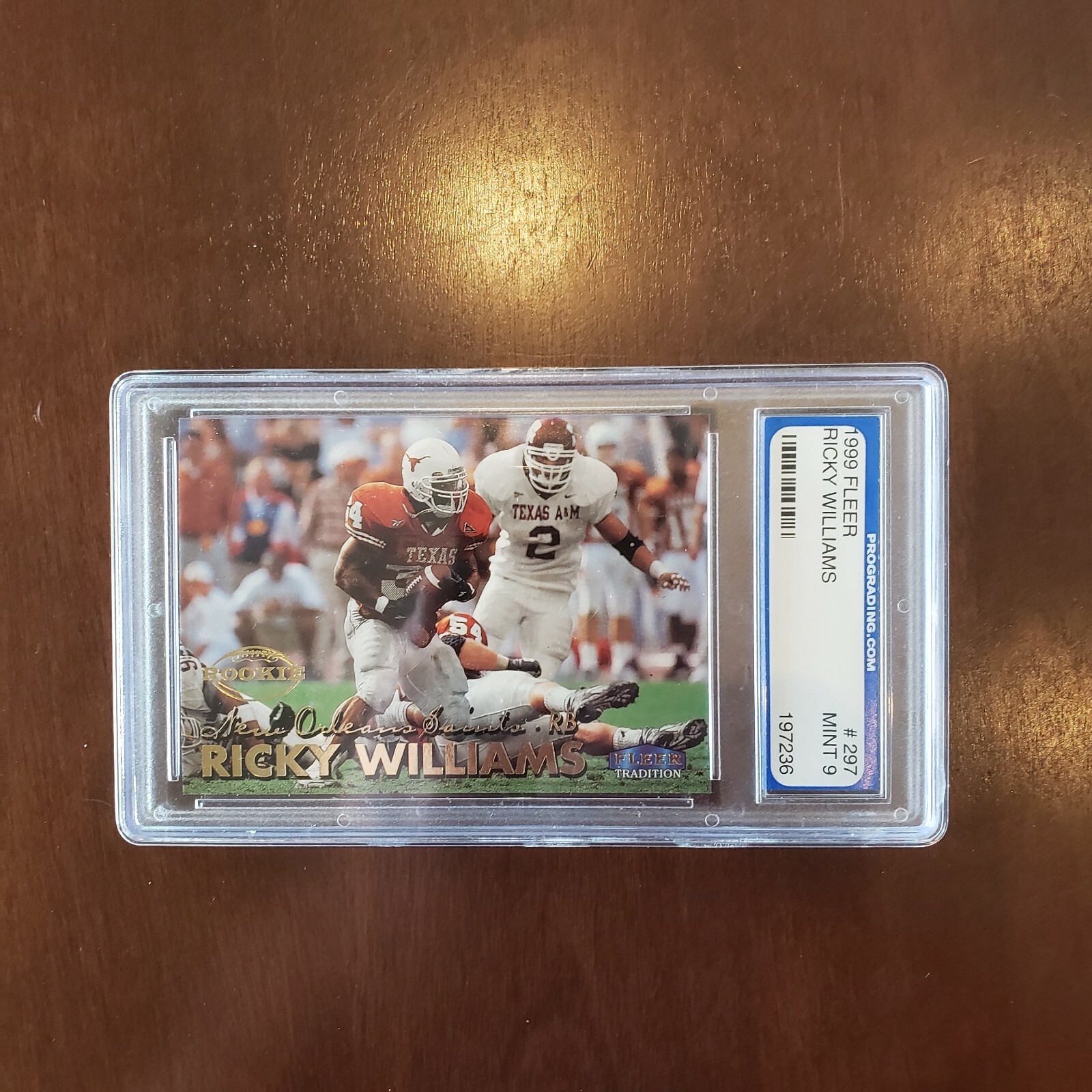 Ricky Williams Rookie Card 1999 Fleer Football Ricky Williams ROOKIE RC #297 Mint 9 | eBay