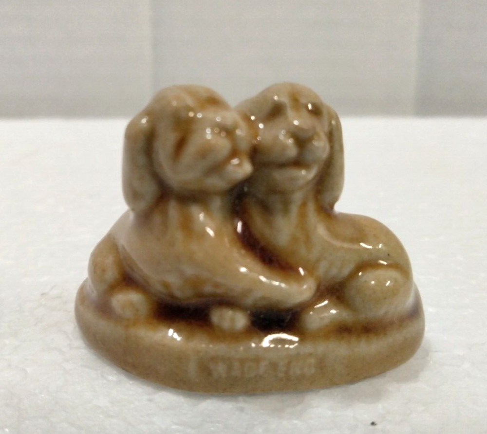 Wade England Red Rose Tea Twin Cocker Spaniels  - Pet Shop Series