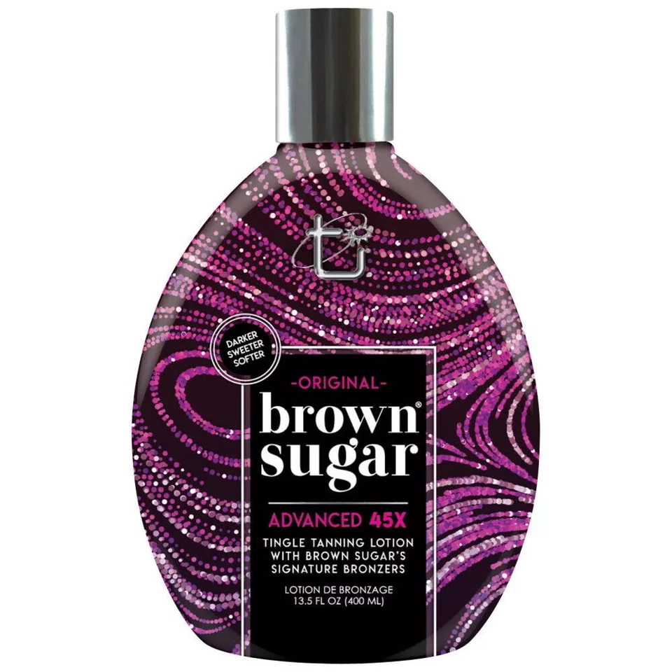 TAN INCORPORATED Original Brown Sugar 45x Tanning Sunbed Lotion Tingle Accelerator -Tan Inc 400ml