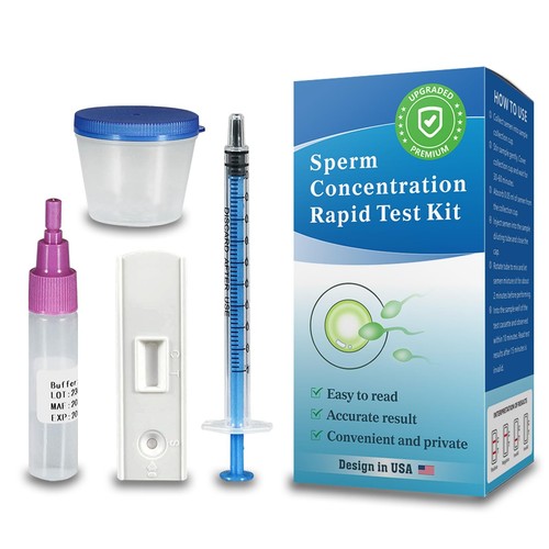 Fertility Home Test Kit for Men-Trak Plus Male Fertility Testing System- Show...